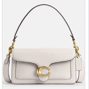Coach Tabby 26, white leather
